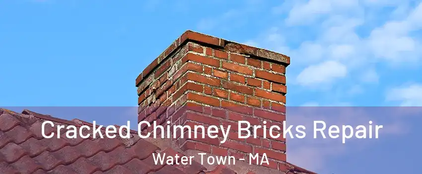  Cracked Chimney Bricks Repair Water Town - MA