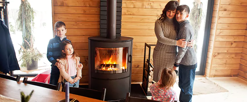 Morso Cast Iron Fireplace Insert Installation in Water Town, Massachusetts