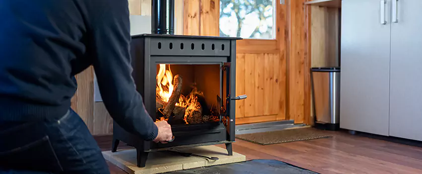 Open Hearth Wood Fireplace Installation in Water Town, MA