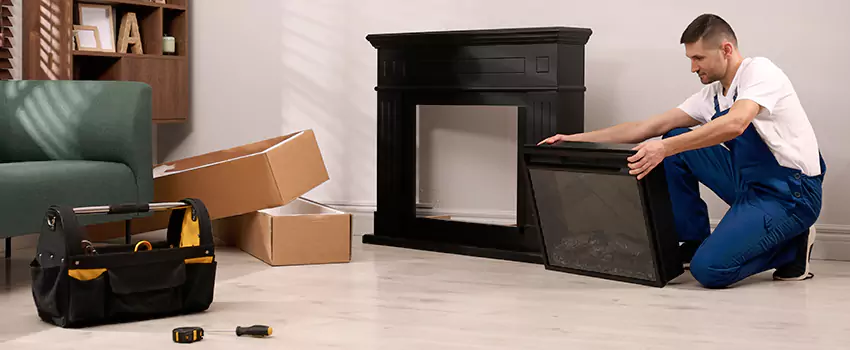 Old Rusted Metal Fireplace Repair And Replacement in Water Town, MA