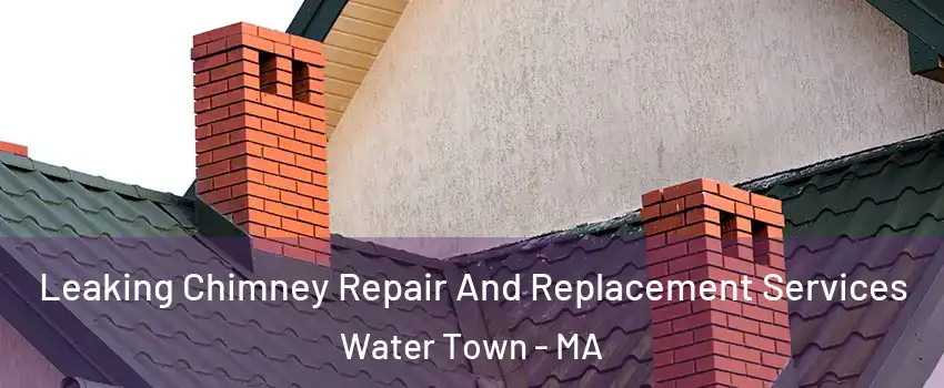  Leaking Chimney Repair And Replacement Services Water Town - MA